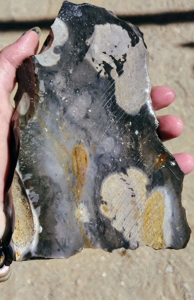 English Flint Slab Knapping Stone Gun Muzzleloading Bushcraft Fire Starter 1.31#