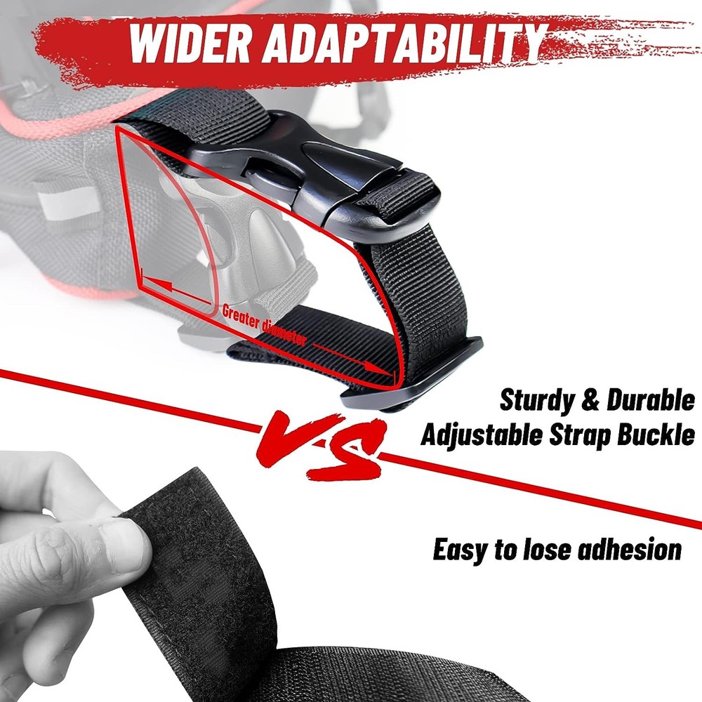 2x Universal Triangle Storage Bag Overhead Corner Bag for 1.75"-2" Most UTV
