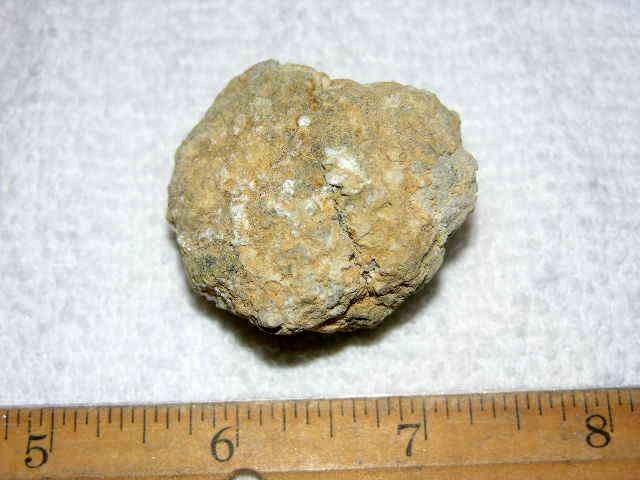 Geode pair opened with crystal centers 2 inch G8
