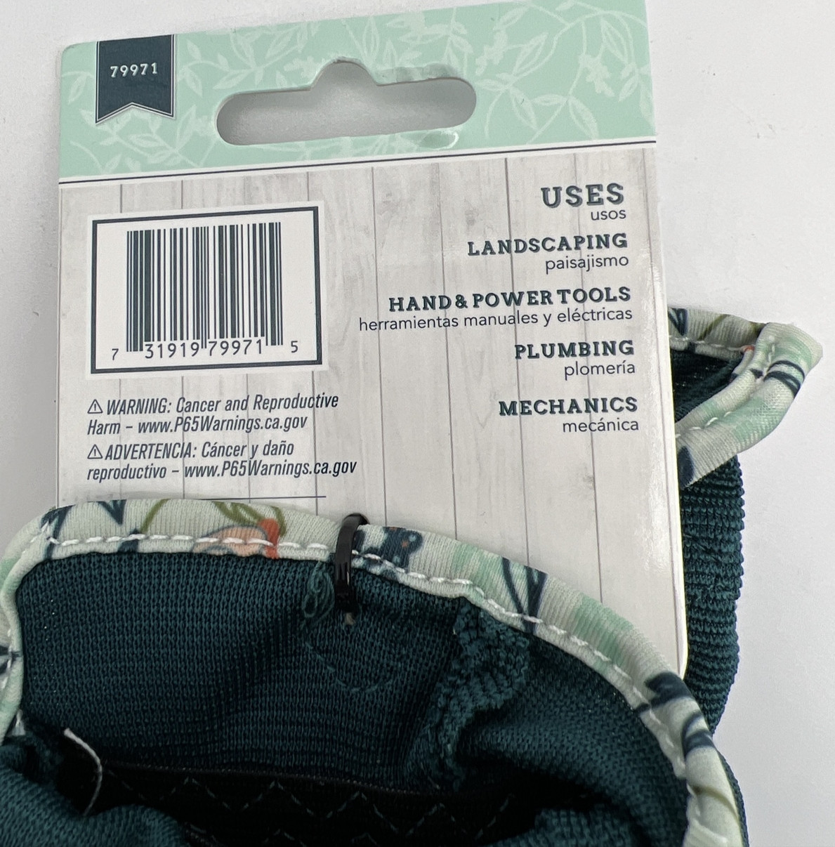 digz Goatskin Hybrid Gloves Leather Palm Garden Safety Cuff Medium NEW