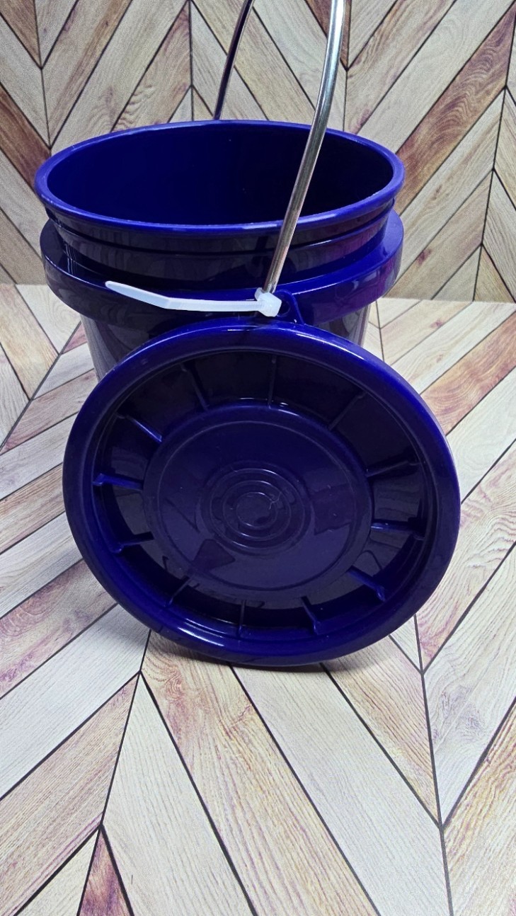 Rare Lowe's 0.42 Qt Tiny Teeny Mini Bucket w/Lid LA Dodgers Food Safe Blue NEW