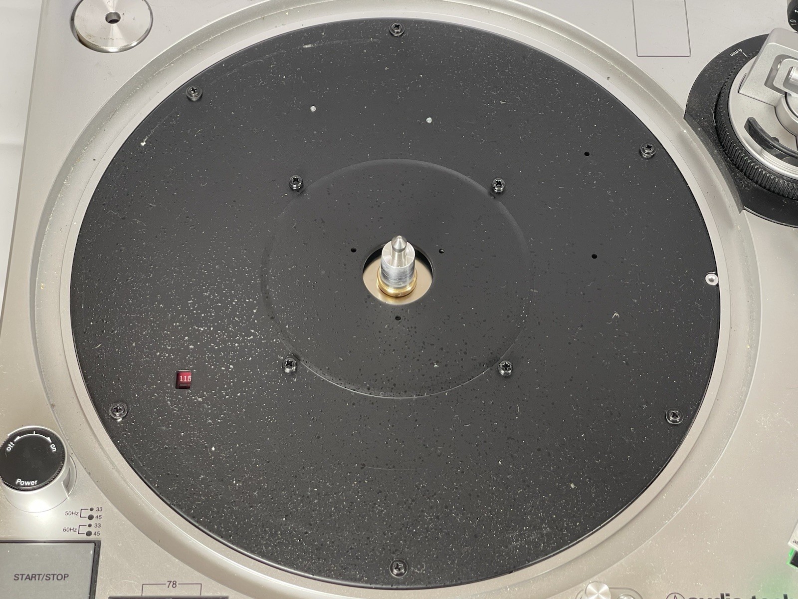 Audio-Technica AT-LP120-USB Direct-Drive Professional Turntable READ