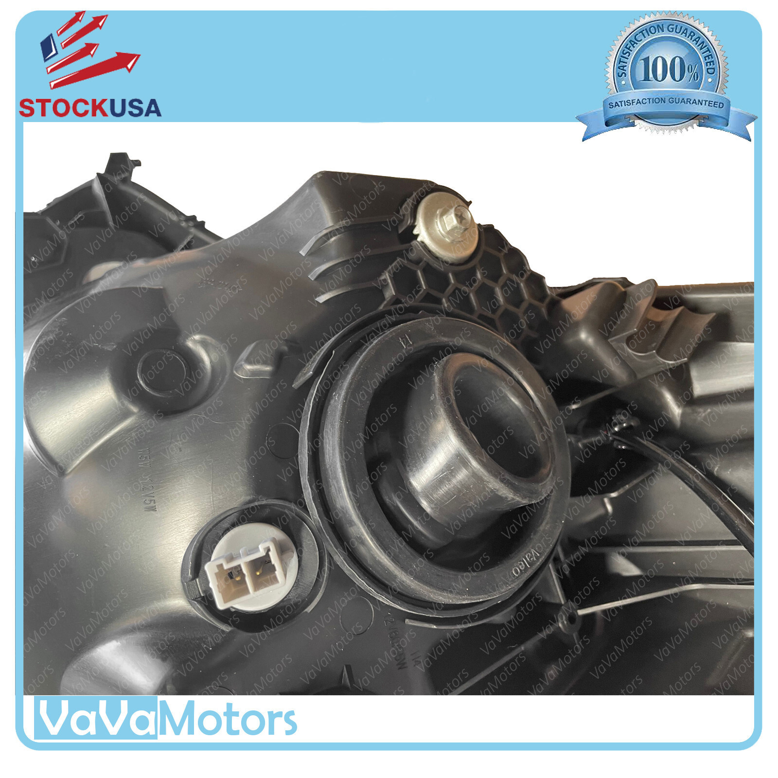 Fits 2017 2018 2019 2020 Mitsubishi Mirage G4 Headlight Assembly Left Right Pair