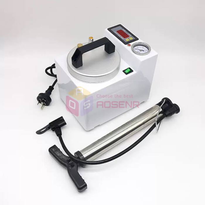 Dental Lab Polymerizer Curing Pressure Pot Polymerizing Machine with Air Pump