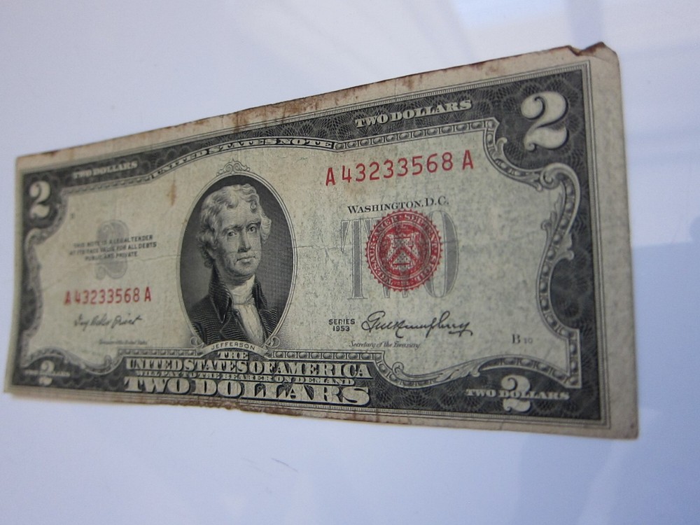 1953 $2 Red Seal #43233568