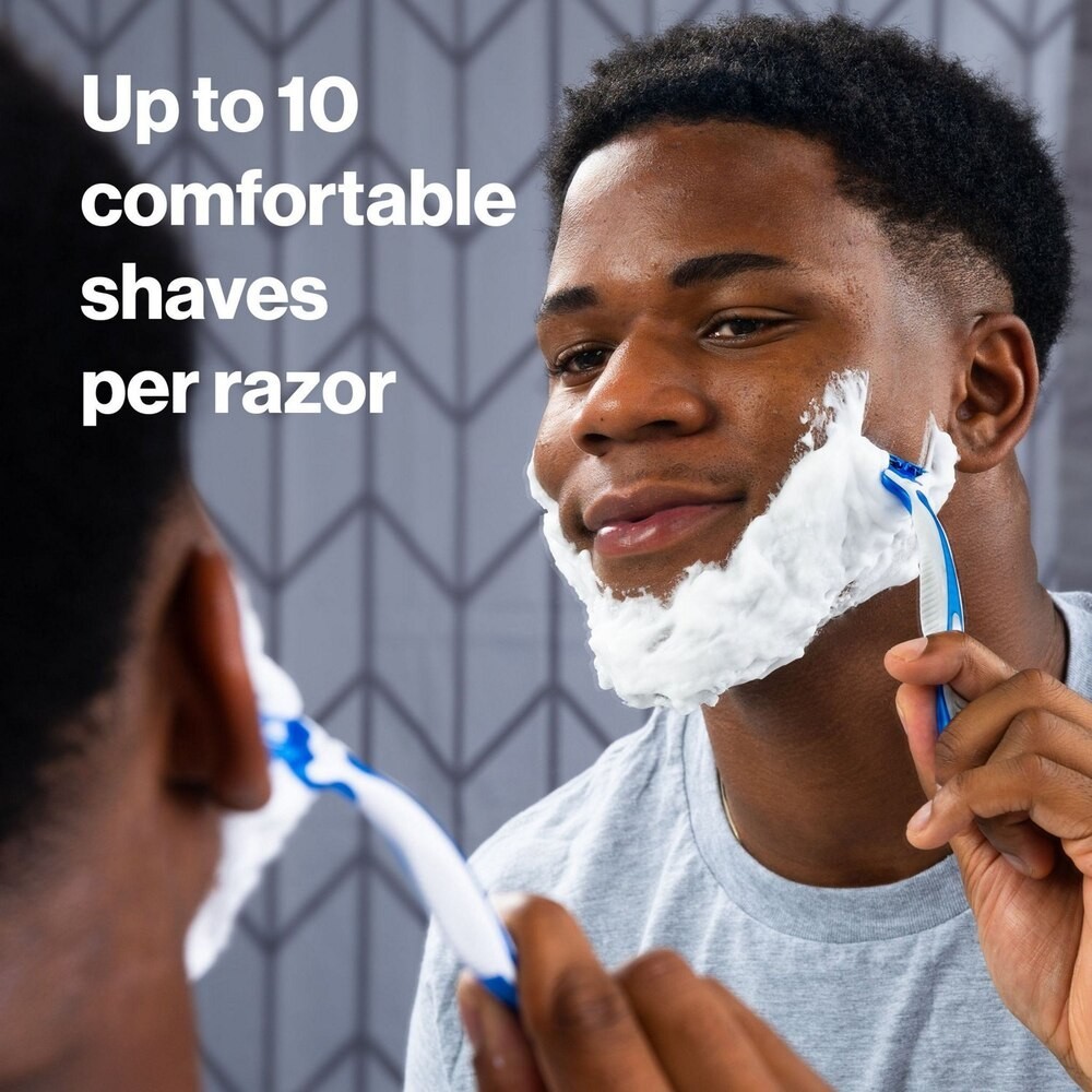 Gillette Skinguard Sensitive Double Blade 4 Count Disposable Razors