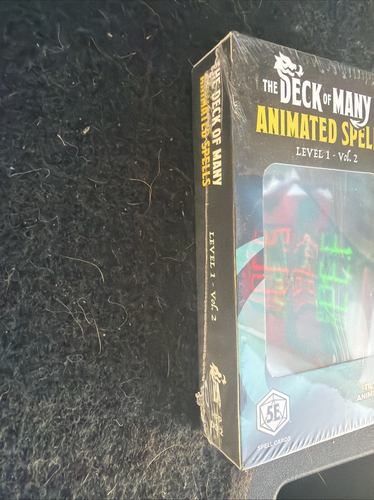 Hit Point Press Animated Spells Level 1 Vol. 2 card deck, New