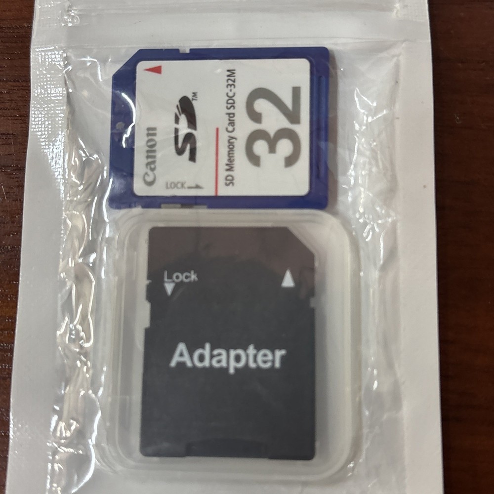 NEW Canon 32MB SDC-32M SD Camera Memory Card