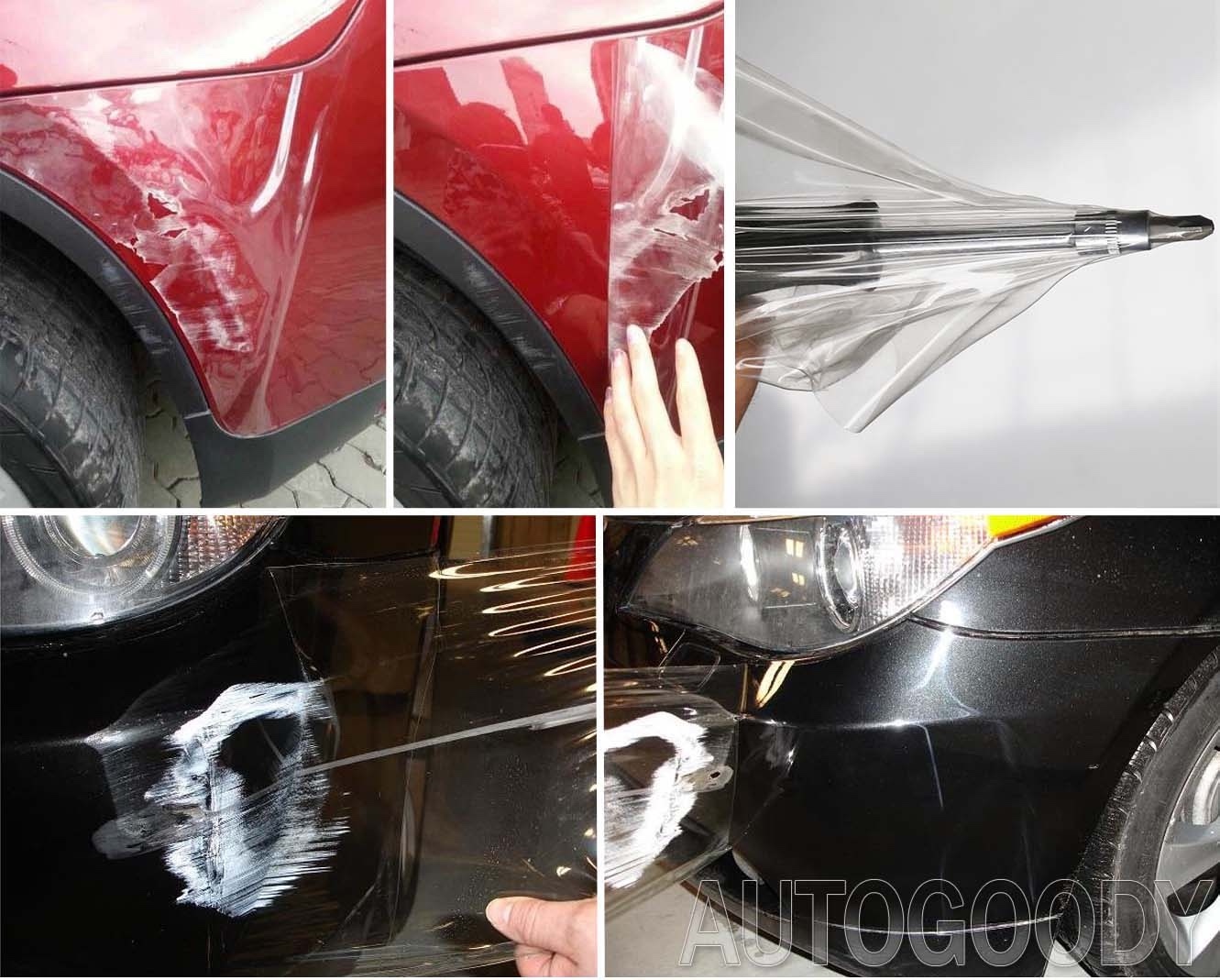 Clear Bra Paint Protection Vinyl Film Wrap Transparent Car Paint Scratch Shield