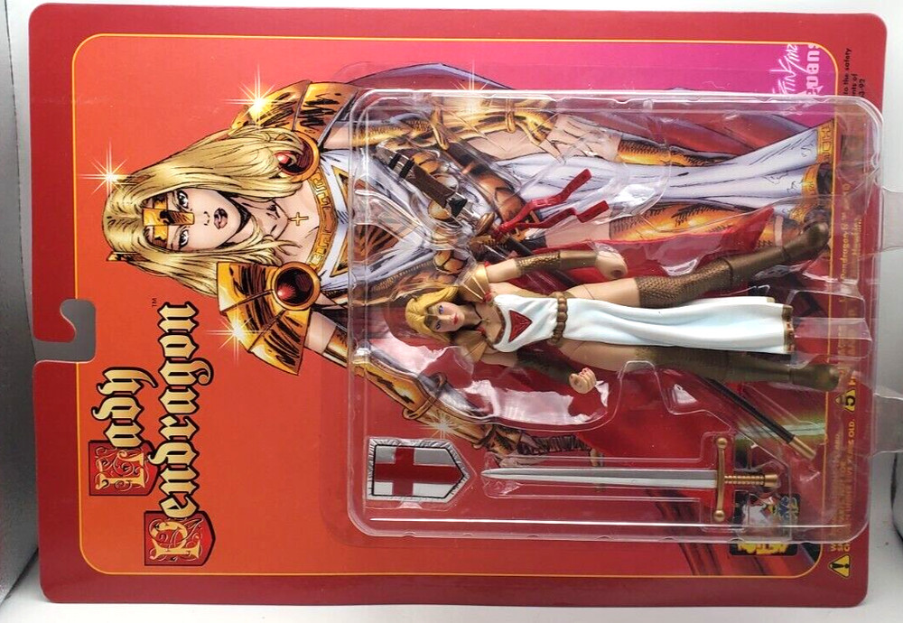 Lady Pendragon Priestess, Regular Edition, 6 1/2" Poseable Action Mint