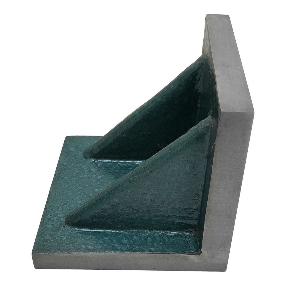 4'' X 4'' X 4'' Machined Ground Angle Plate Webbed End Precision Steel Ground