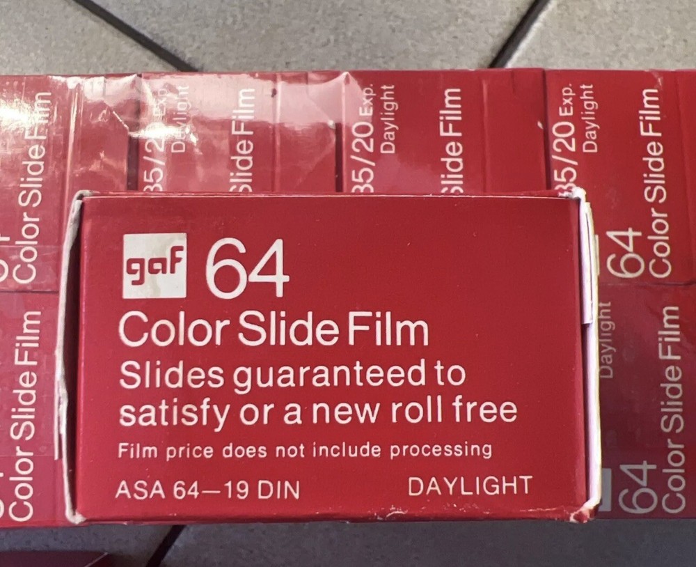 Obsolete Film Developing