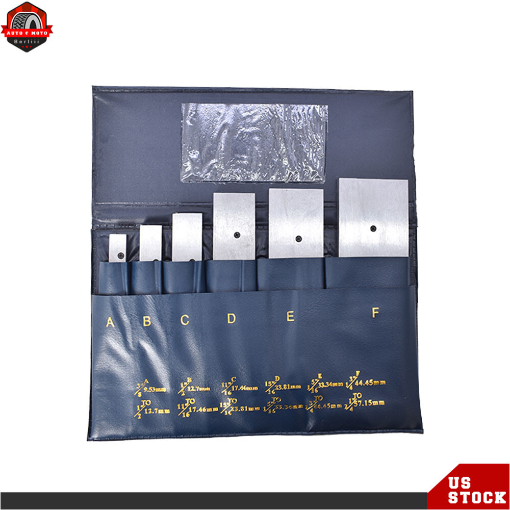 6 Pack ADJUSTABLE PARALLEL SET 3/8" - 2-1/4" For Layout Inspection New