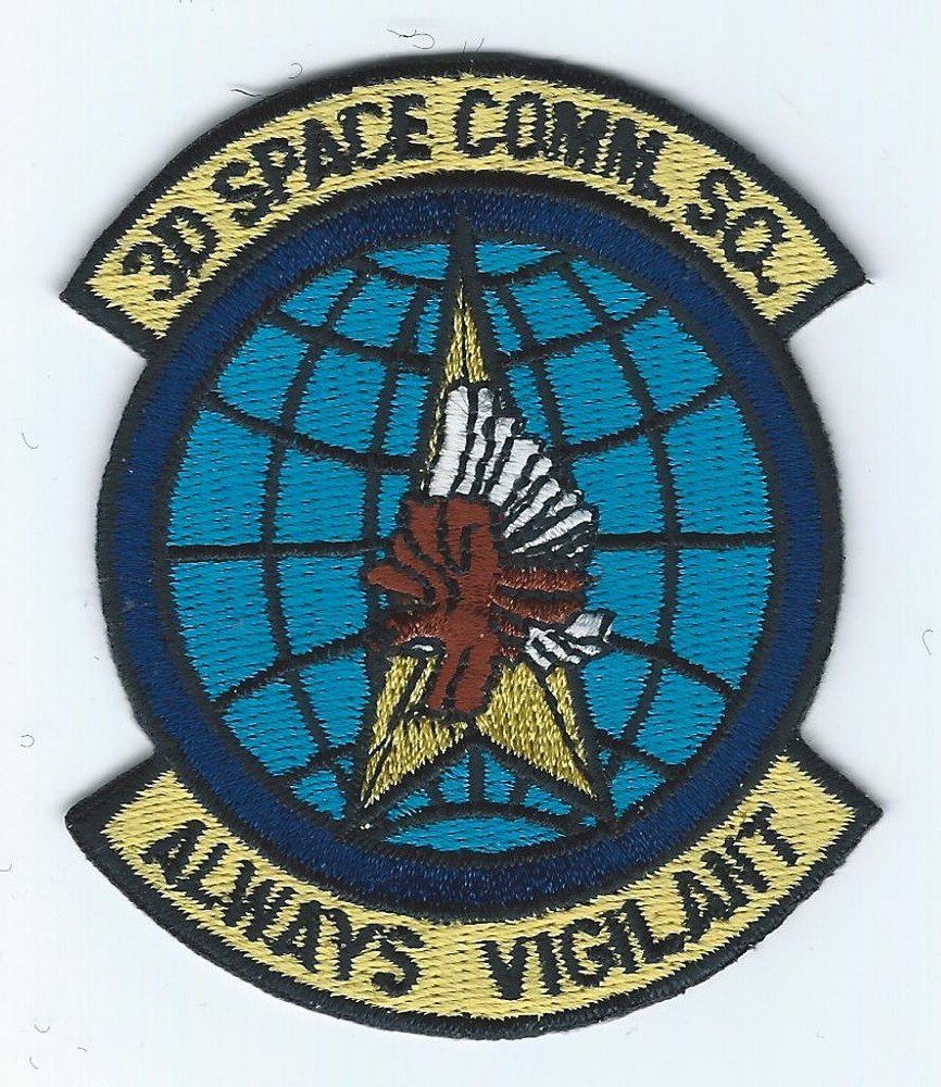 3rd SPACE COMM SQUADRON  patch