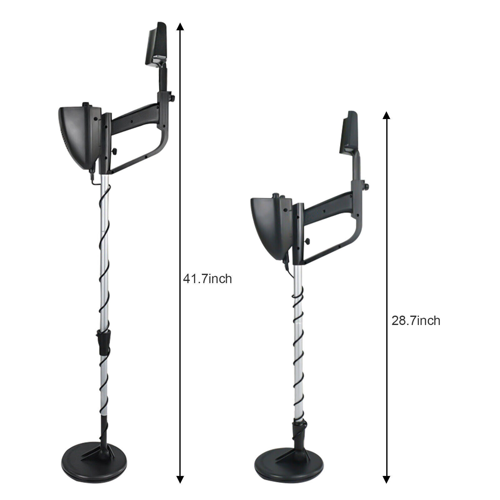 Deep Ground Metal Detector For Adults Underwater Beach Yard Waterproof Seeker US