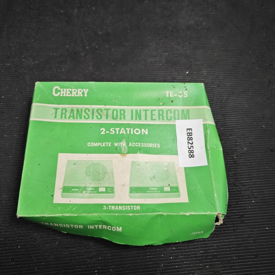 Cherry TE-3S Transistor Intercom - Working, No Accessories