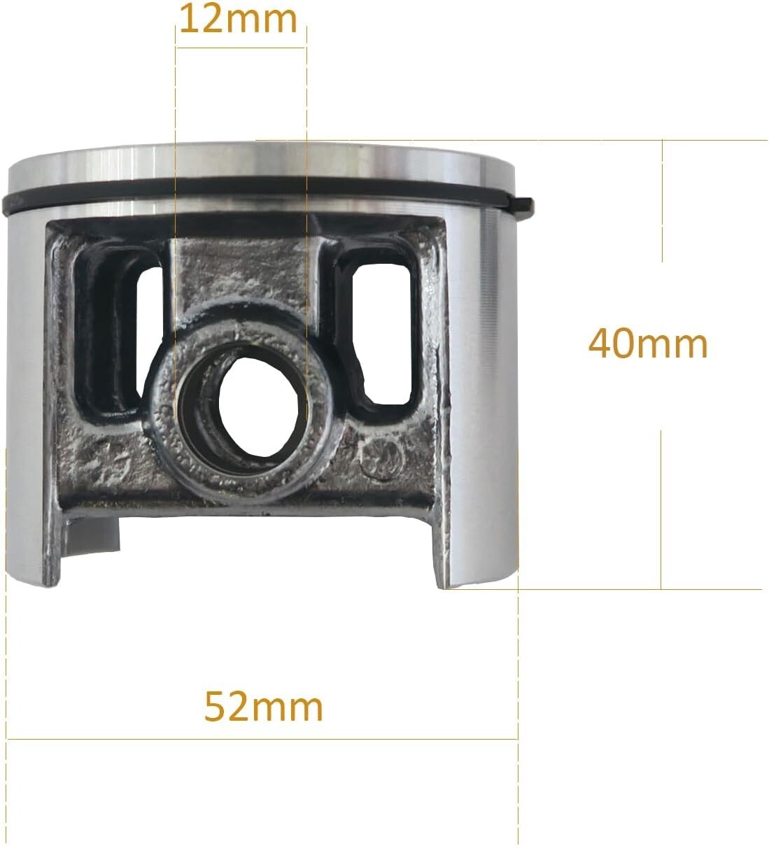 CDHPOWER YD85cc Cylinder Set for 2 Stroke YD85 52mm Gas Motor Bicycle Engine Kit