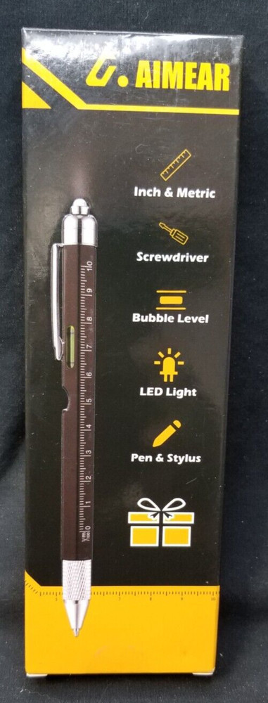 Aimear Multitool Ballpoint Pen Yellow