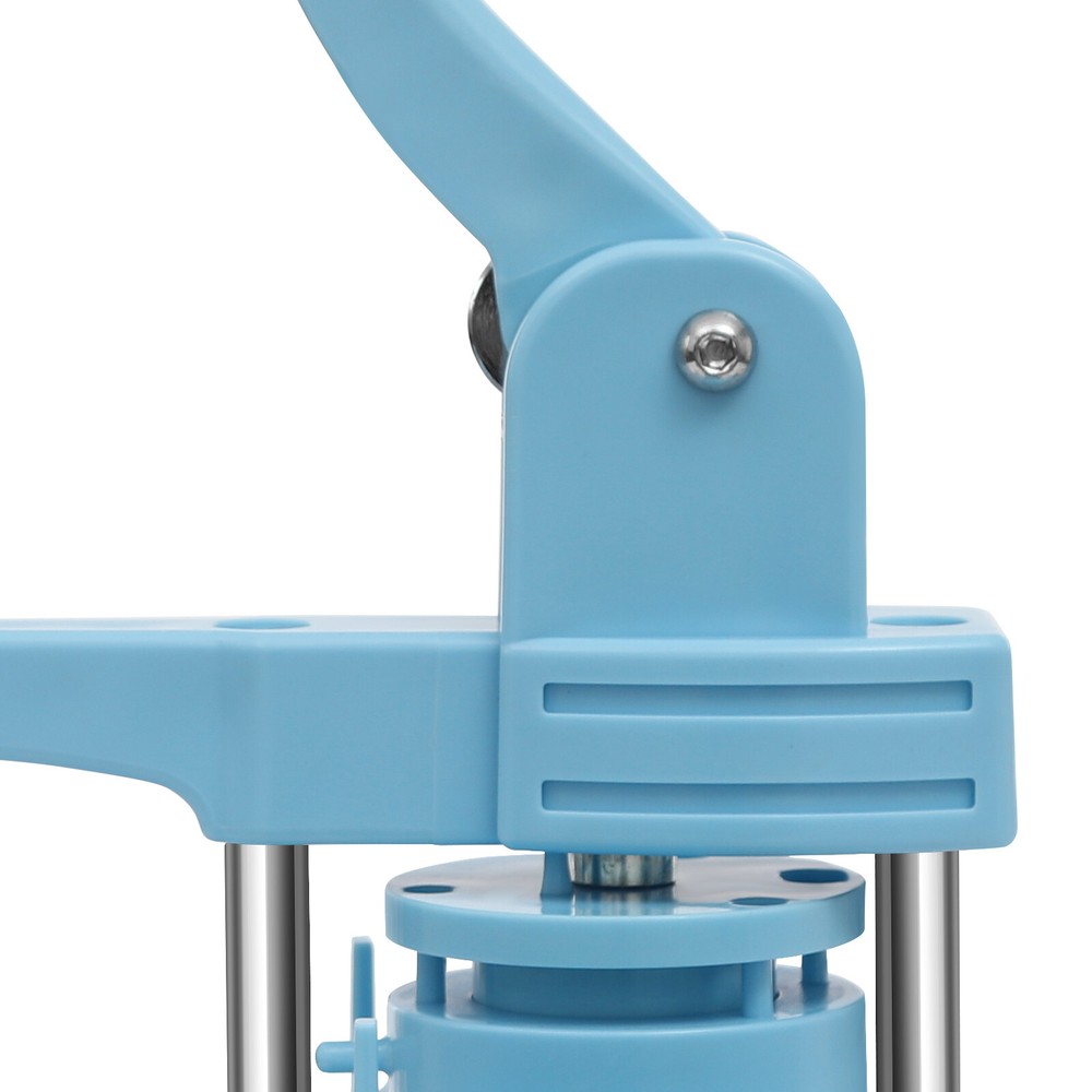 Button Maker Machine for Custom Badges with 3 Mold Sizes: 0.98"-2.28"