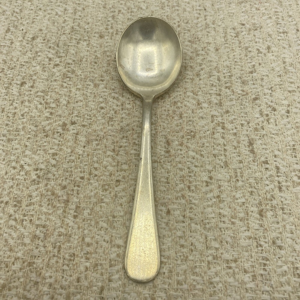 1920's Silver Plate Soup Spoon Victor S. Co. Victor Silver Company 7”