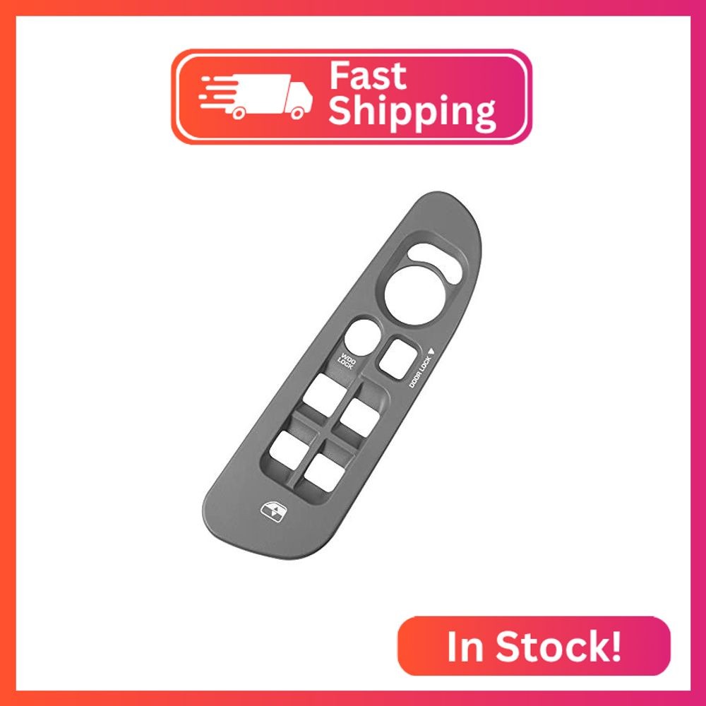 BASIKER Window Switch Cover, Driver Side Door Switch Panel Bezel Trim for 2002 t