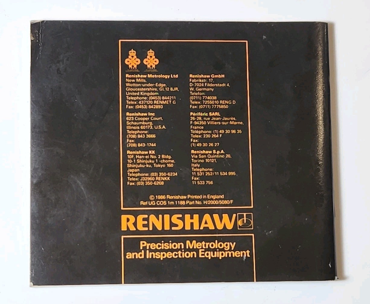 Renishaw MP3 Saber Probe Imp Arm Housing With Box Instructions And Accessories