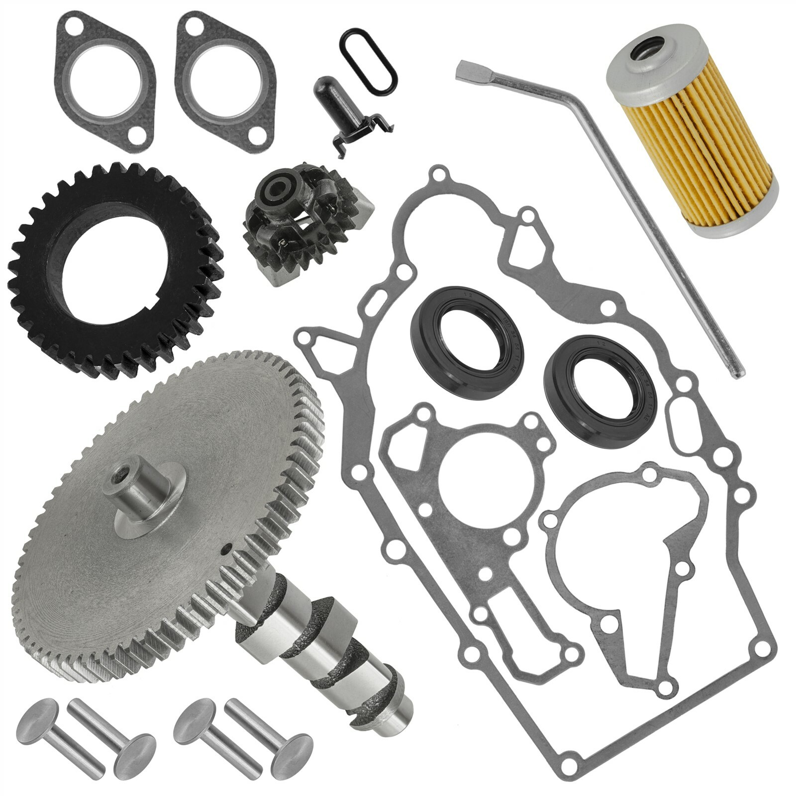 Metal Camshaft  & Gasket Kit for Kawasaki FD620D Engine