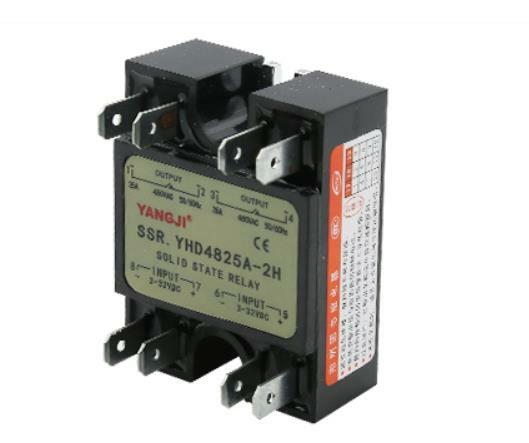 Two groups of input and output AC solid state relay YHD4825A-2H