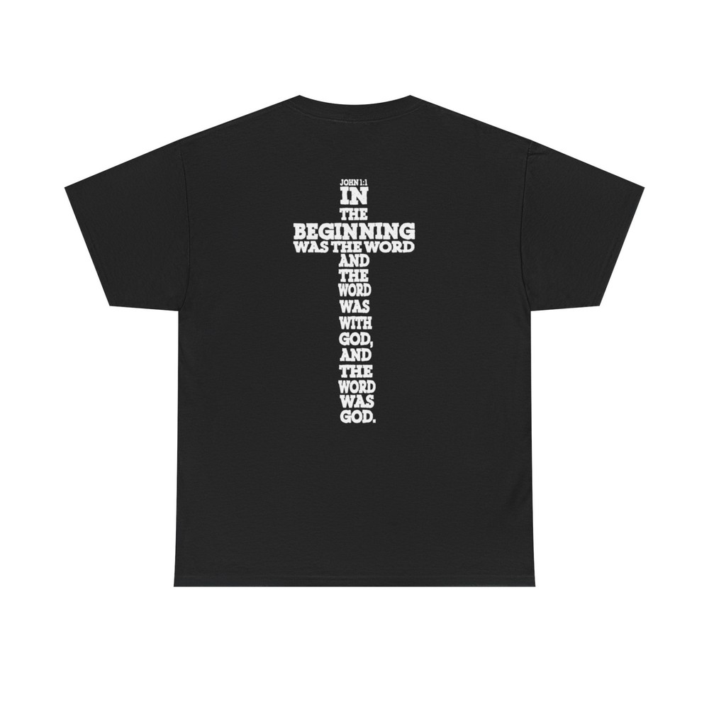 John 1:1 cross Scripture Apparel