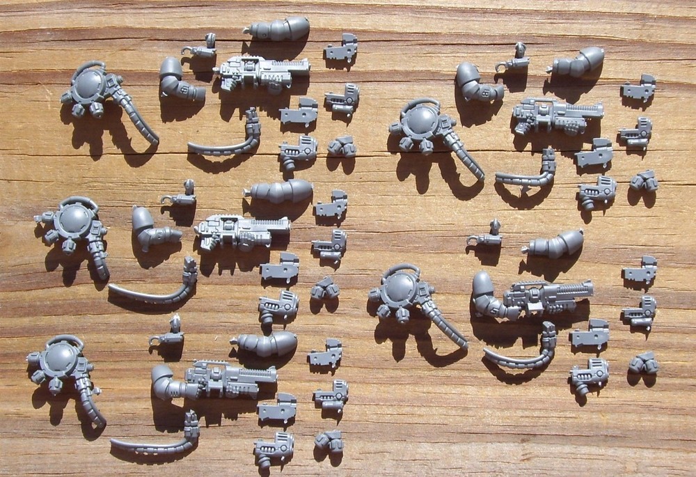 40K Space Marines Primaris Hellblasters Plasma Incinerators Bits 5 Bitz