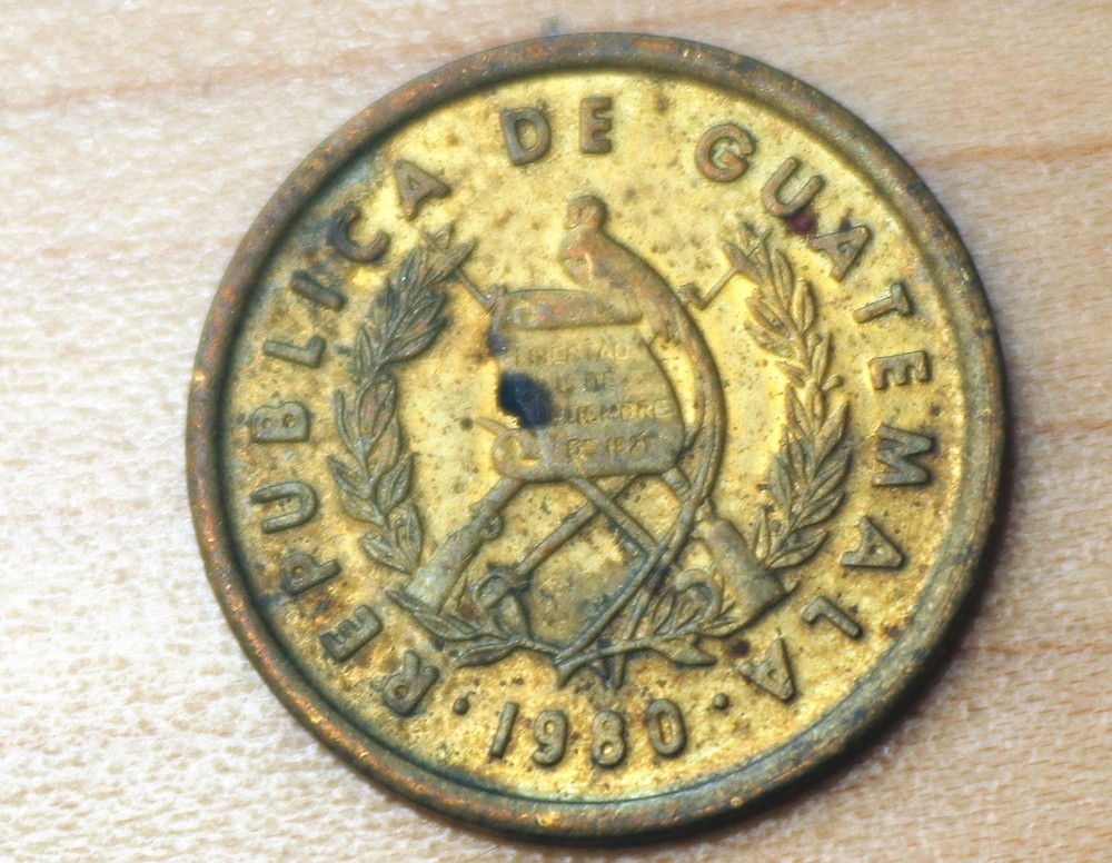 1980 Guatemala 1 Centavo