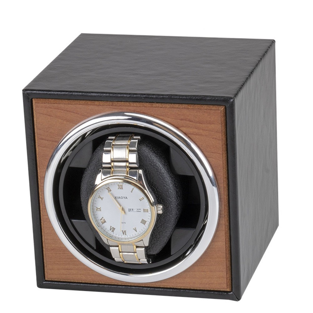 Automatic Rotation Watch Winder Display Box Case Gift Storage Organizer Holder E