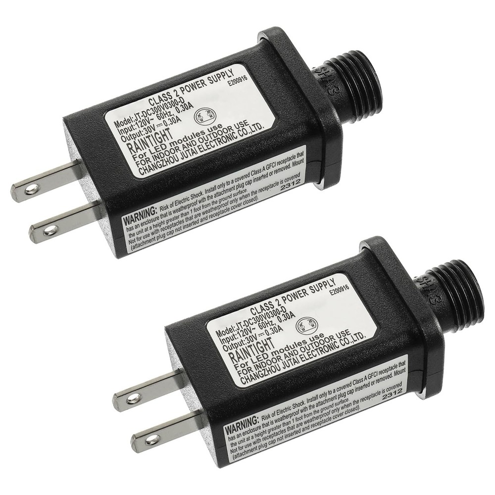 30V 9W LED Transformer Replacement Class 2 Power Supply for Christmas String ...