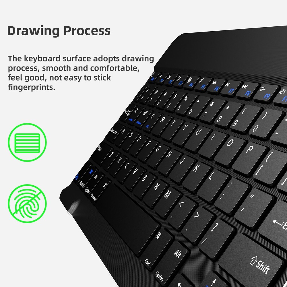Bluetooth Wireless Keyboard and Mouse For Android IOS PC Phone Tablet Samsung