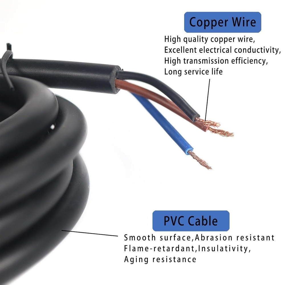 Float Switch, 220V 16A Waterproof Tethered Float Switch & Liquid Level Contro...