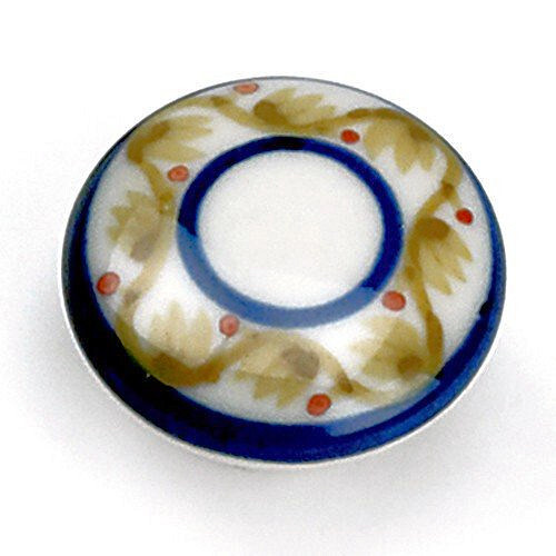 (5 Pack) 1-1/2 inch Fall Holly Ceramic Knob