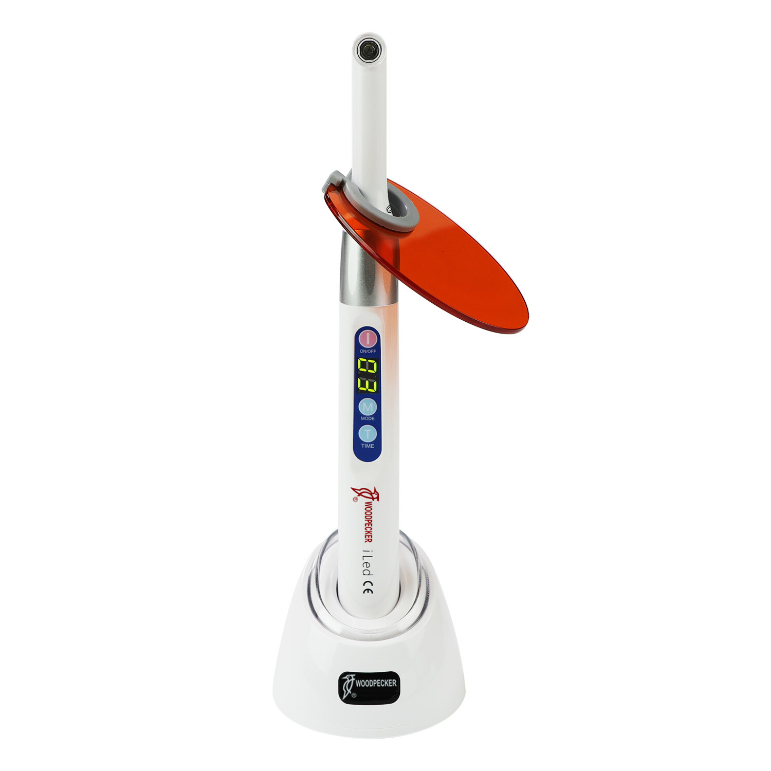 100% Genuine Woodpecker iLED Dental Curing Light Lamp 1 Sec Resin Cure 2500mw/c㎡