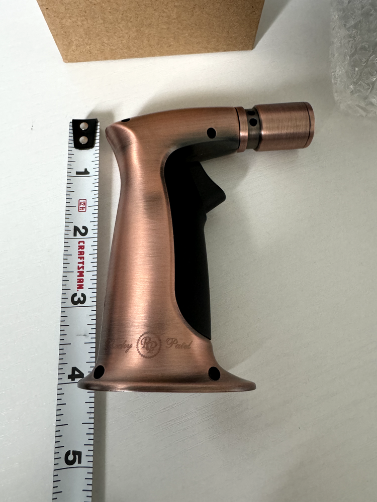 Rocky Patel Quad Torch Cigar Table Lighter - Copper - New
