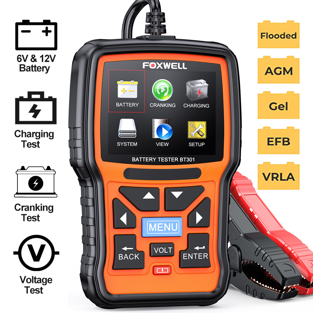 FOXWELL NT301 Car Fault Code Reader Engine Diagnostic Reset Tool OBD2 Scanner