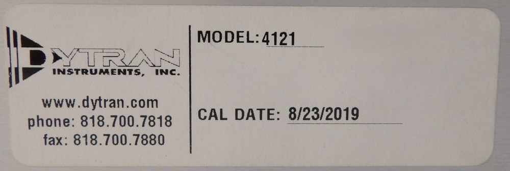 Dytran Instruments Model 4121 Accelerometer 12 Channel Power Unit Working