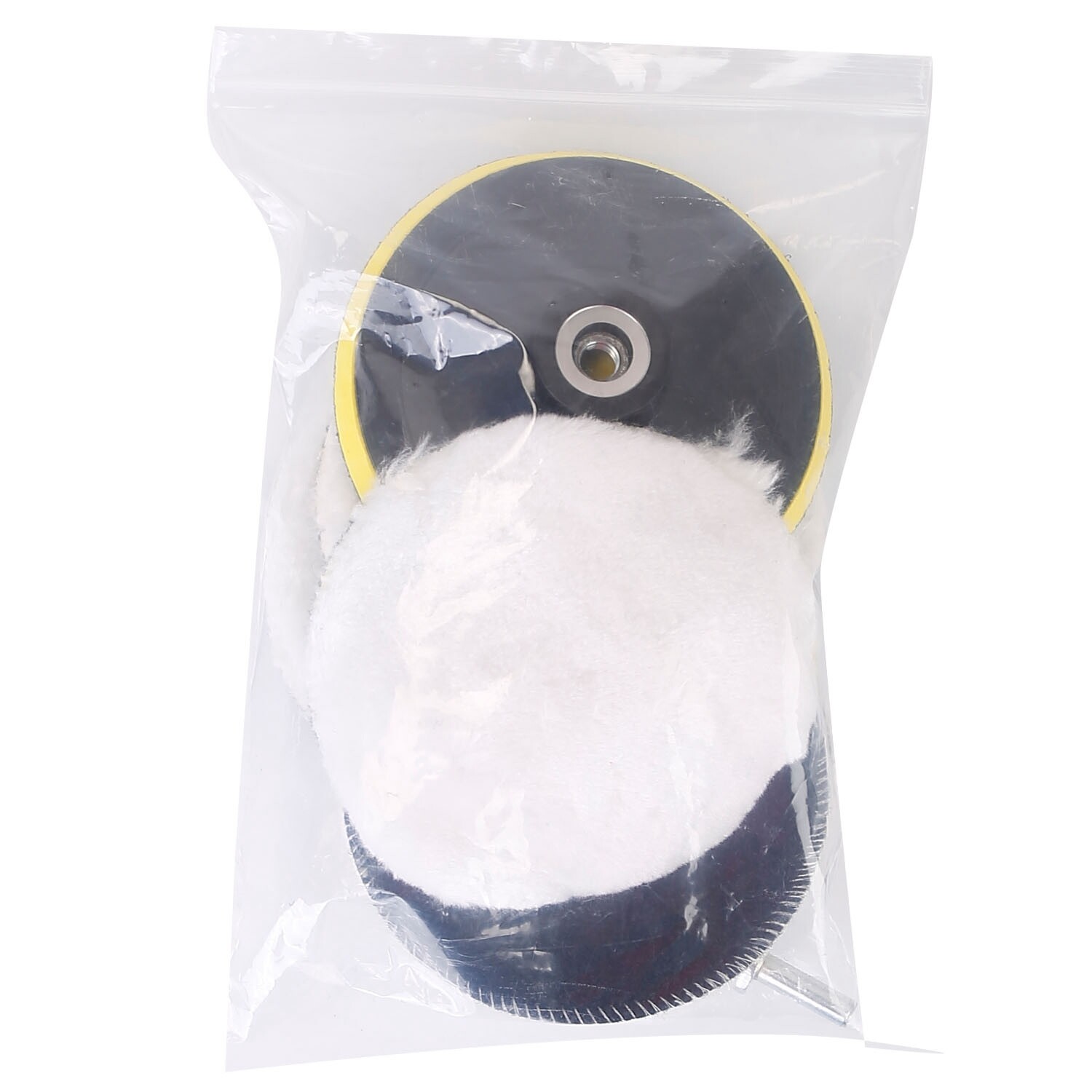 5PCS Car Buffing Pads Polishing Plush Buffer Set Waxing Wheels Mop Kit for Drill