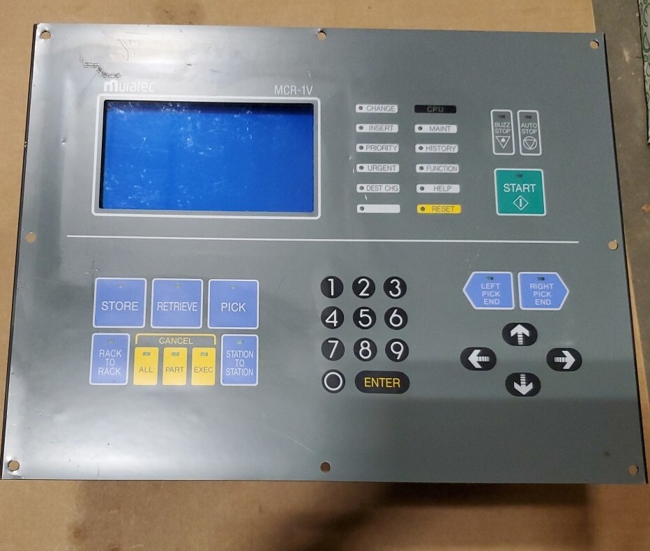 MURATEC OPERATOR INTERFACE MCR1V-DCU-001-E1 MCR1VDCU001E1