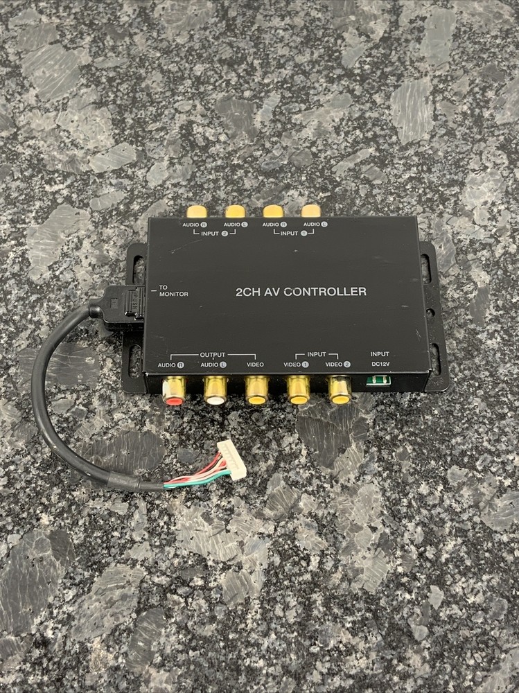 Car Audio Video 2CH AV Controller 2 Channel WORKS