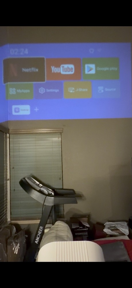 Portable LED projector