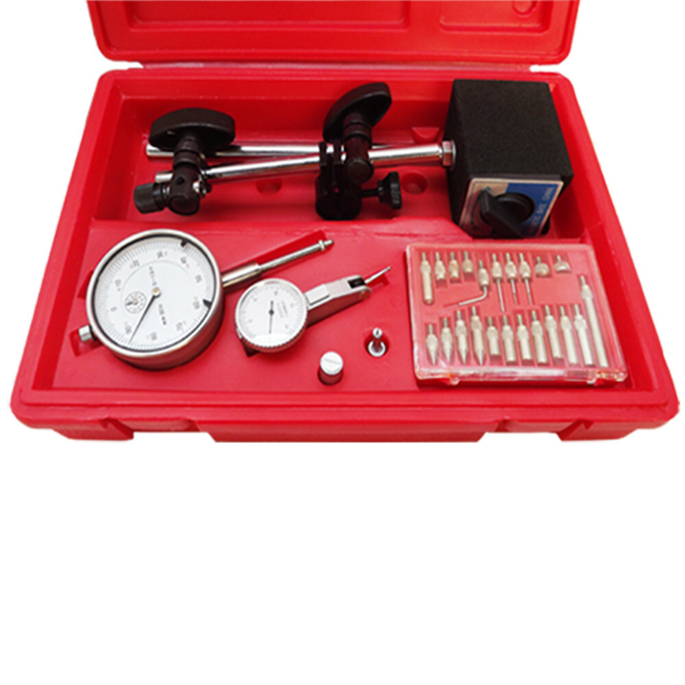 1" Dial Indicator, Magnetic Base & 22 Point Precision Inspection Set