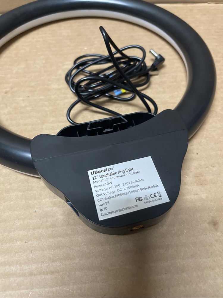 UBeesize 12 Inch Selfie Ring Light