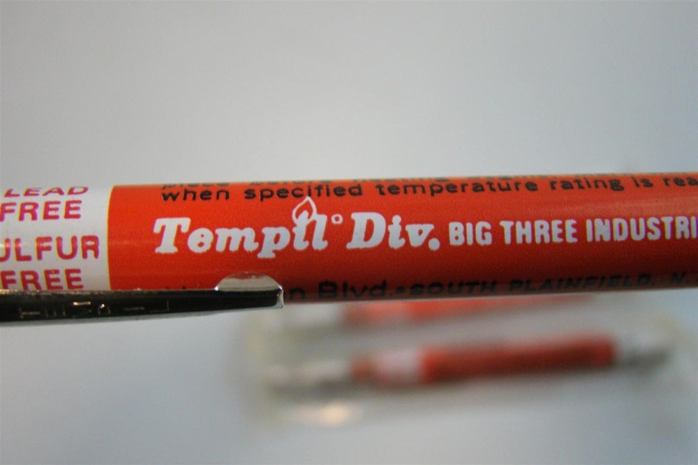 (4) Big Three Industries Inc Tempilstiks