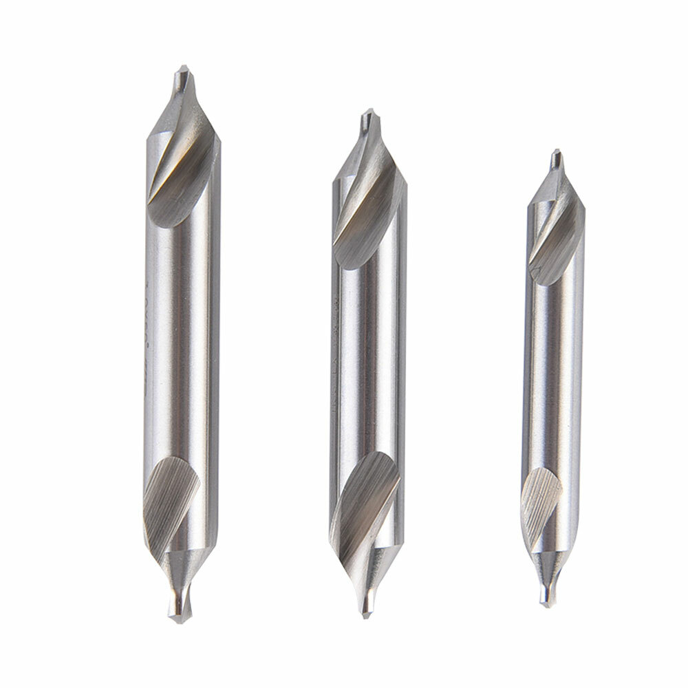 8sets  60° Center Drill Countersink Lathe Bit Mill Tooling Set