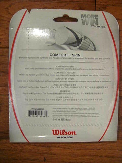 Wilson Spin Duo Tennis String - White