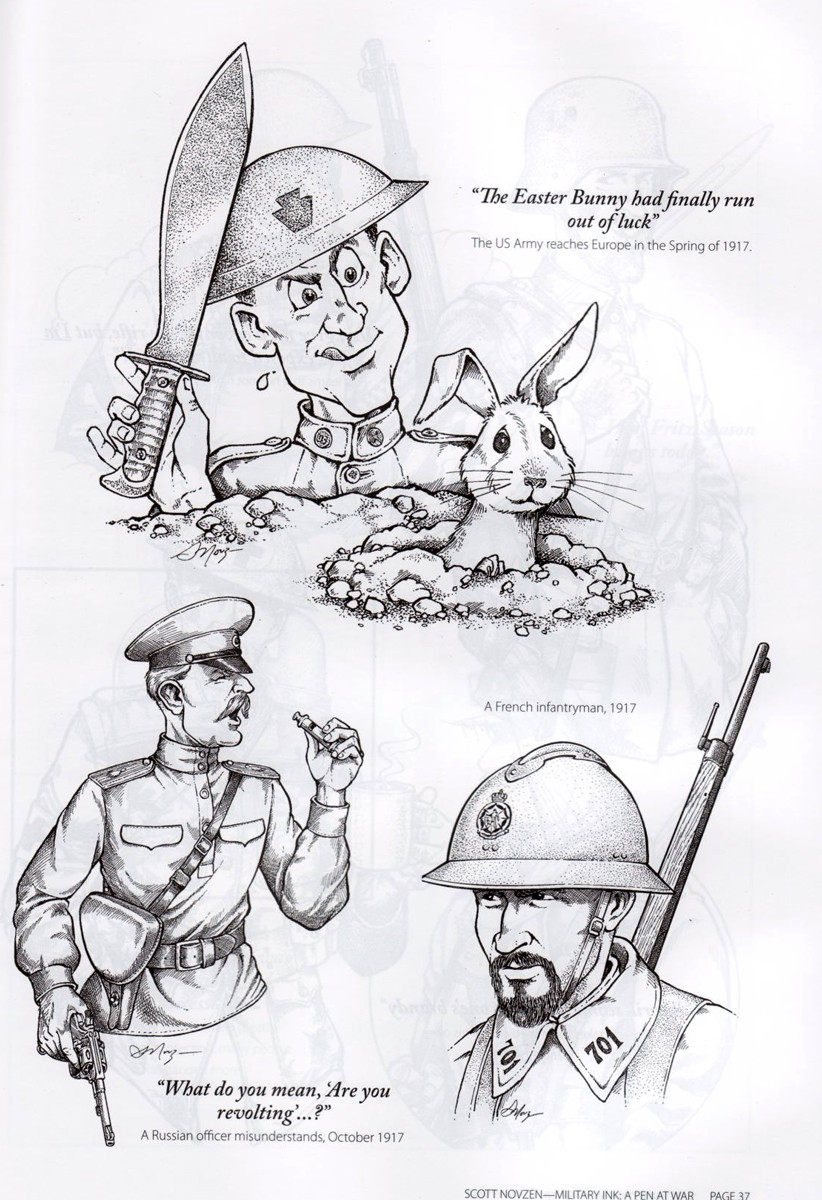 Book of Military Illustrations from IMA- Military Ink: a pen at war